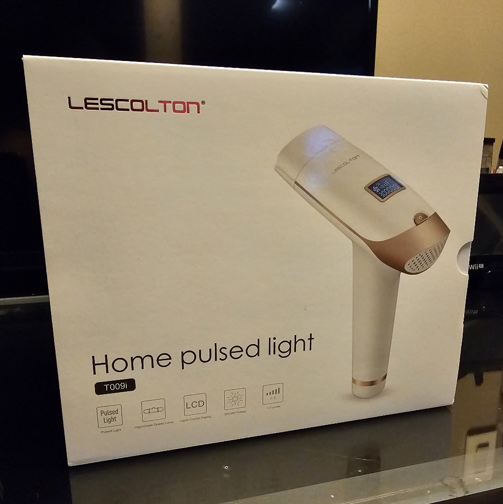 LESCOLTON Pulsed Light Hair Removal  IPL OPEN BOX Never Used before